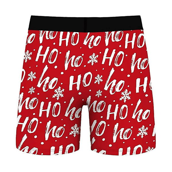 Christmas Boxers Trosor Herr Xmas Underkläder Kalsonger D L