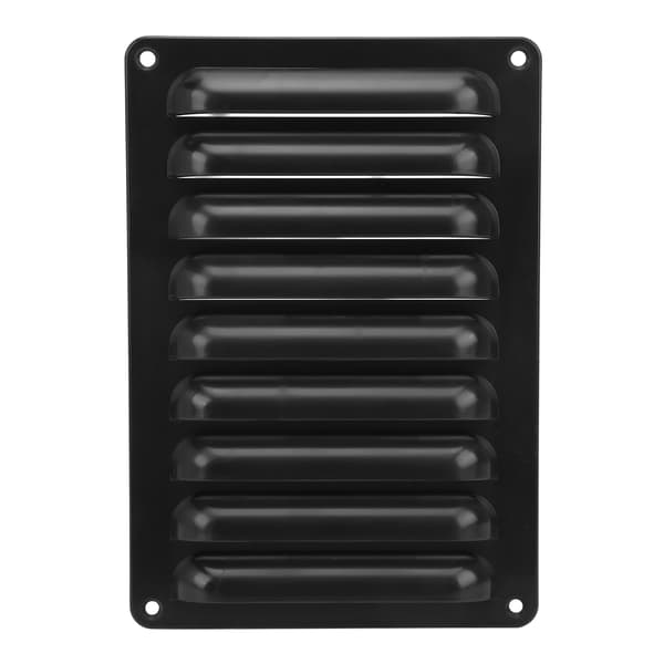 RV Grill Ventilationspanel M5 ABS Sort Professionelt Universal Yacht Bus Tilbehør
