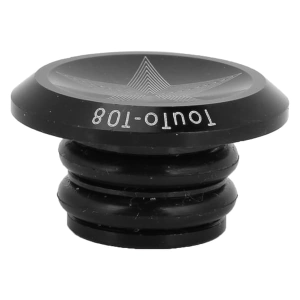 Aluminiumslegering Racercykel Styrgreb Bar End Plug Hætte 1 Par Sort
