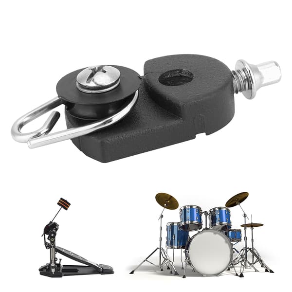 Basstrommepedal Fjærkamstrammer Erstatningsdel for Trommesett