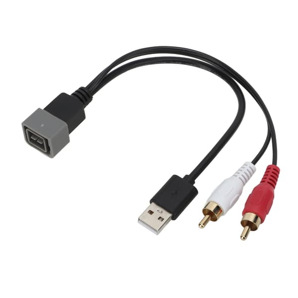 8-pin USB til RCA han video-lydkabeladapter til Nissan Cube 2011 2012