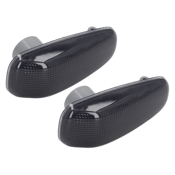 2 STK Sideblinklysglas med pakninger, erstatning for Dodge Sprinter 2500 3500 2003-2006 Sort