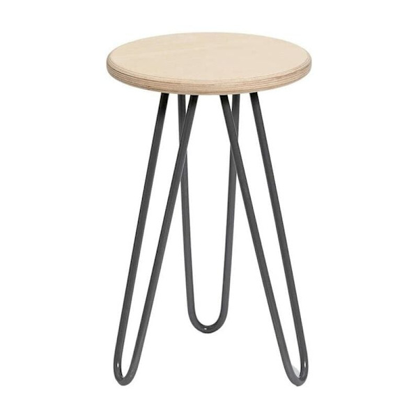 Tre-wire bordben Enkelt beslag metal bordben (4 stykker, 2-wire solid, 60 cm længde) Velegnet til hjemmebrug
