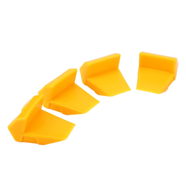4 st Gula Plast Däckbytesmaskin Klämbackskydd för Fälgar