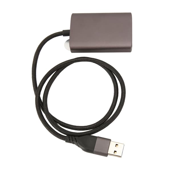 USB C til HDMI Adapter 1080P 60Hz Aluminiumlegering Dobbelt Interface til PC Laptop Kontor