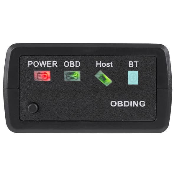 KW902 OBDII Bilskanner Bluetooth 5.0 Diagnostikverktyg Feldetektering Android Svart