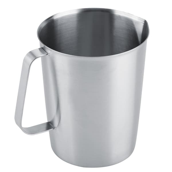 2000 ml stor melkeskummerkanne i rustfritt stål for latte-kunstkaffe