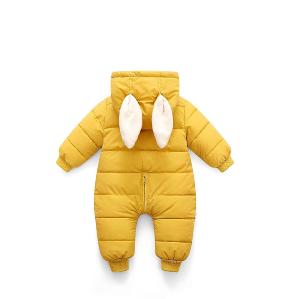 Jumpsuit Hættedragt Jumpsuit Varm langærmet tegneseriekanin 100cm