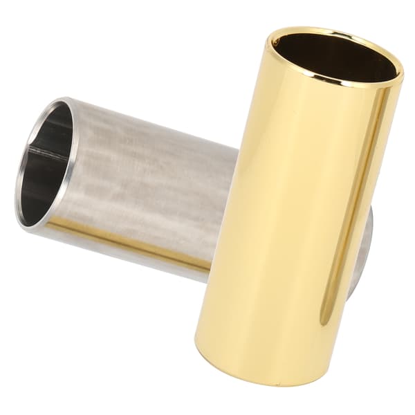 2 stk. Metal Guitar Slide Sæt til Elektrisk Bas Banjo Ukulele Tilbehør M02232