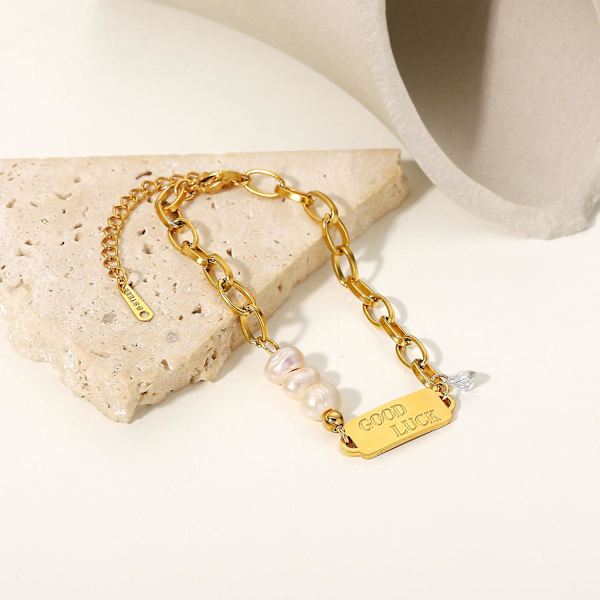Armbånd Pearl Daily Outfit Metallic Element B1440