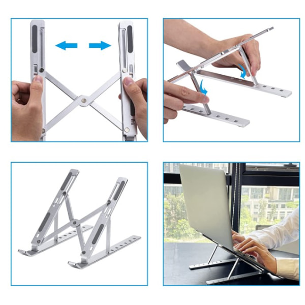 Skrivbordsram i aluminiumlegering