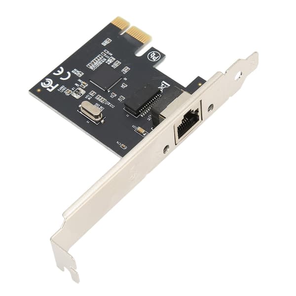 PCIe Gigabit Ethernet-kort 10 100 1000 Mbps Auto Negotiate Halv Full Duplex för Datorserver