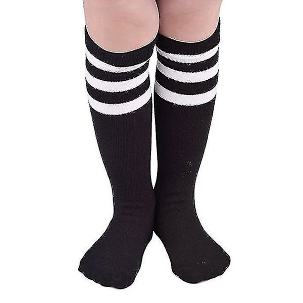 Jalkapallosukat Stripes Knee High Tube Sukat Puuvillainen univormu type3 16.8 in