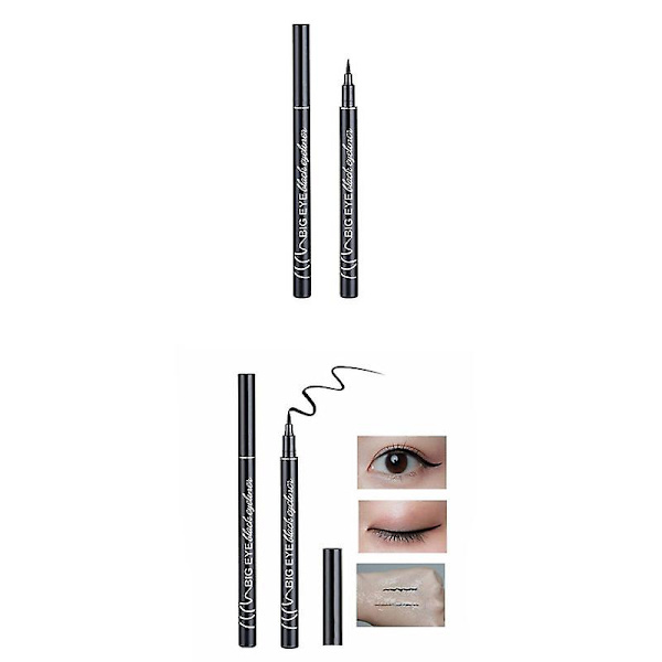 3 kpl Vedenpitävä Makeup Eyeliner Liquid Eyeliner Pen