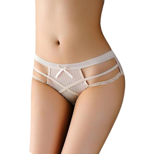 Dame Stretch Undertøy Truser Knickers Truser Underbukse Apricot