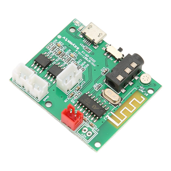 Effektforstærker Board Modul Stabil PCB Bluetooth 3.5AUX Input 3POUT Output Digital Lydforstærker Board