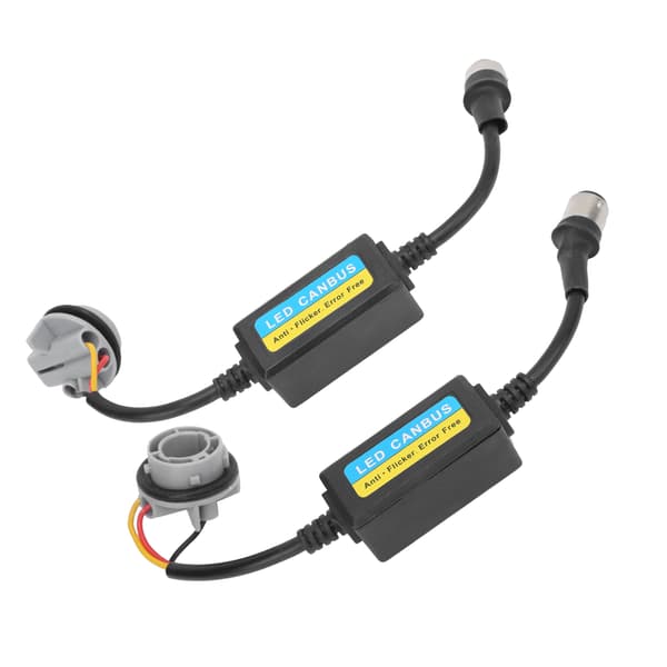 2 STK 1157 LED Dekoder 5W 12-24V Belastningsmodstand Flash Advarsel Canbus Fejlfri Annullerer Bil