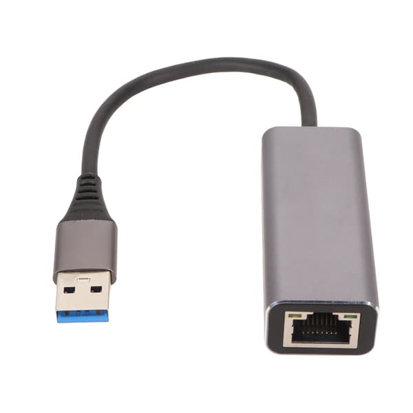 USB til RJ45 Ethernet Adapter 1Gbps Plug and Play Bærbar Aluminiumlegering til Laptop Tablet Desktop