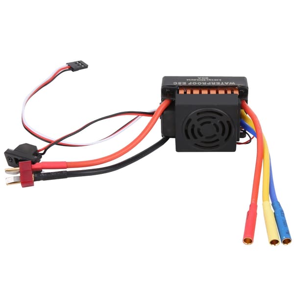 HOBBYFANS 60A Børsteløs ESC Sensorløs Elektronisk Hastighetskontroll 4.0 Bananhode RC Bil
