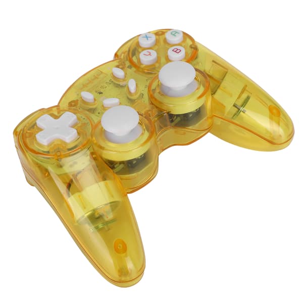 Trådløs Spilcontroller Beskyttende Skal ABS Gamepad Transparent Gul Multi Farve Tilbehør