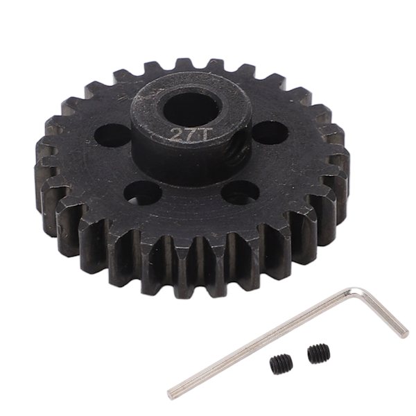 Stål Drev för Arrma 1/7 1/8 RC Bilar - 27T Motor Drev, 5mm Axel, M1.0, Blå Färg