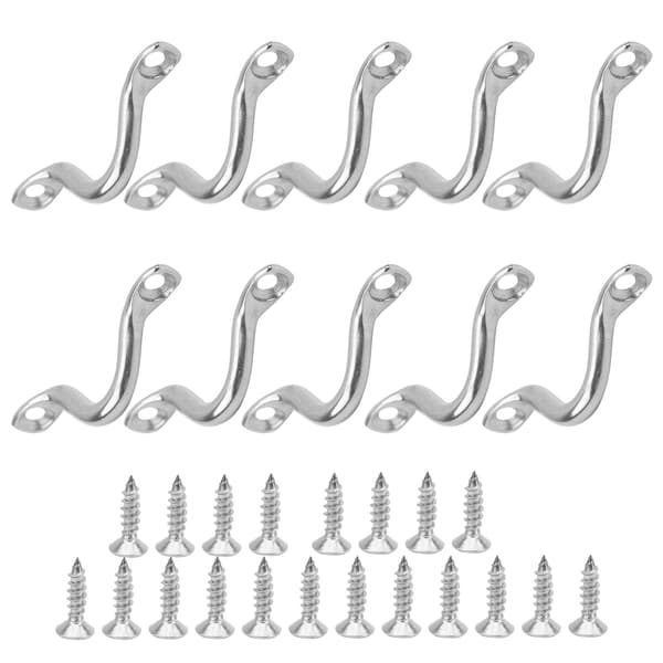 Kajak dæk loops i rustfrit stål Kano Rigging Båd Top Pad Eye Tilbehør