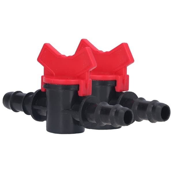 2 stk. ABS Flow Control Valve Vannstoppkontroller Regulator Brytersett 12mm 0.47in