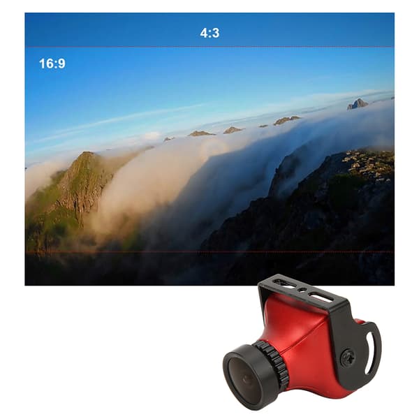 RC Drone 2.1mm Linse Bred Vinkel WDR FPV HD Kamera Tilbehør