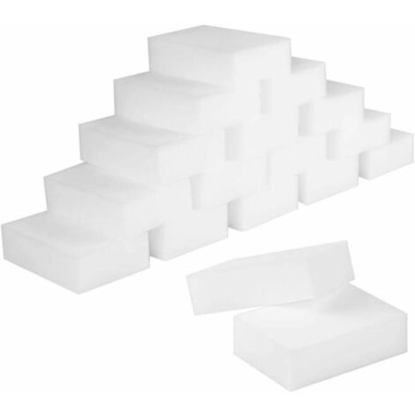 Magic Cleaning Svamp, 50 Pack Magic Eraser Melamin Skum rengøring Pad - Eraser Svamp til alle overflader - Badeværelse, Køkken