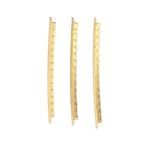 20 st 2,0 mm mässing gitarrband tråd set reservdelar för akustiska trägitarrer