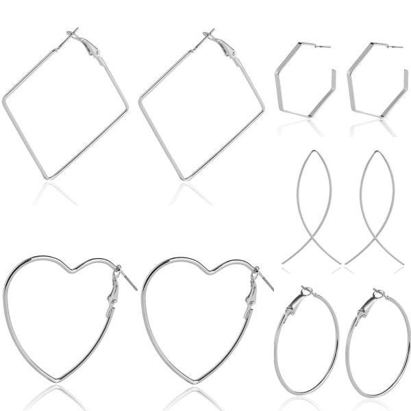 Örhängen Geometry Stud Modesmycken B2208 E1912-21