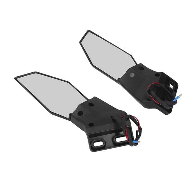 Ninja 400 650 Kolfiberstil LED Blinkers Sidobackspeglar