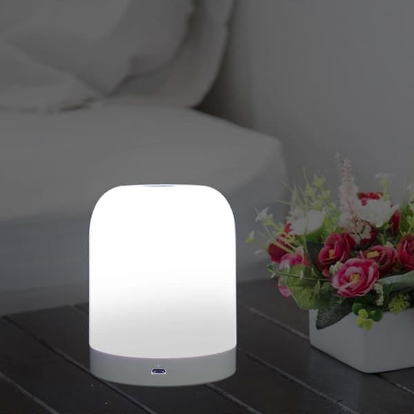 Dæmpbar Touch Natlampe Genopladelig Touch Natlampe Sengelampe