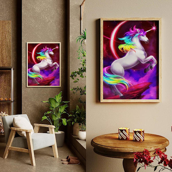 Tee-se-itse 5D diamond painting digitaalinen sarja, täynnä timantteja lentäviä eläimiä kirjonta Ristipisto tekojalokivikuva taide askartelu kodin seinän sisustus 30x40cm,