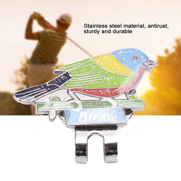Magnetisk Golfbold Markør Clip til Hat