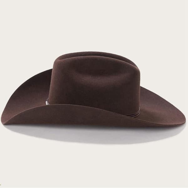 Western Cowboyhatte Bredskyggede Fedorahat Gave til Kæreste Hat Bredskyggede til Rejser til Udendørs Sammenkomster brun