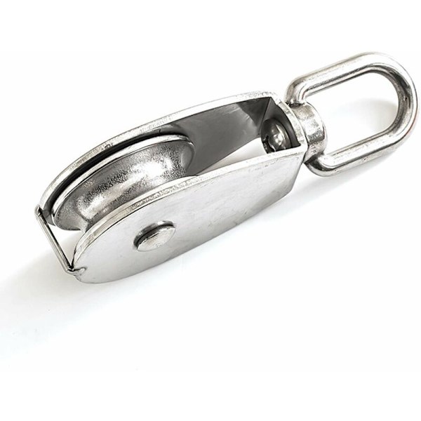 Stycken M32 304 rostfritt stål remskiva Dubbel svängbar remskiva dubbel dragslip,
