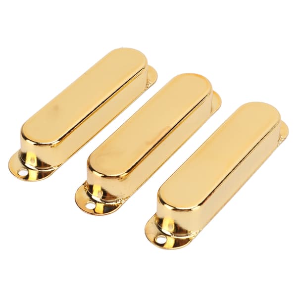 3 st Guld Koppar Elektrisk Gitarr Single Coil Pickup Skydd Set