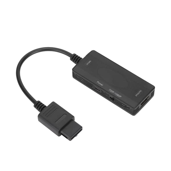 N64 til HDMI Konverter 1080P Adapter til GameCube og SNES