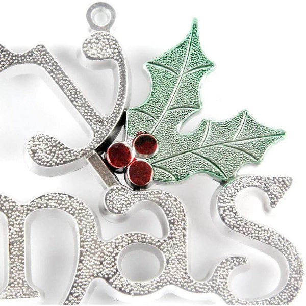 Juletræspynt Ornament Sølv 30cm