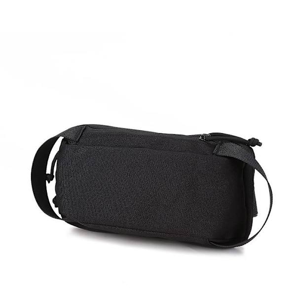 multifunktionell messenger förvaringsväska axel stöldskydd black