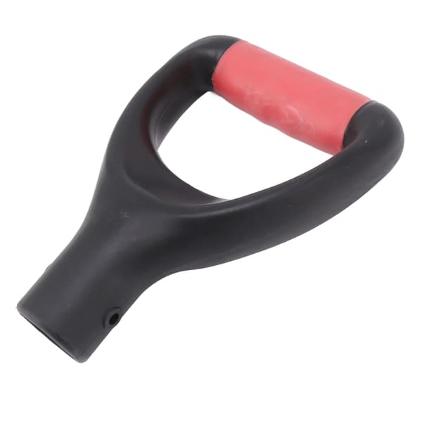 3,2 cm Ergonomisk D-grep Spadehåndtak Multifunksjonelt Robust Grave- og Rakeverktøy Hvit