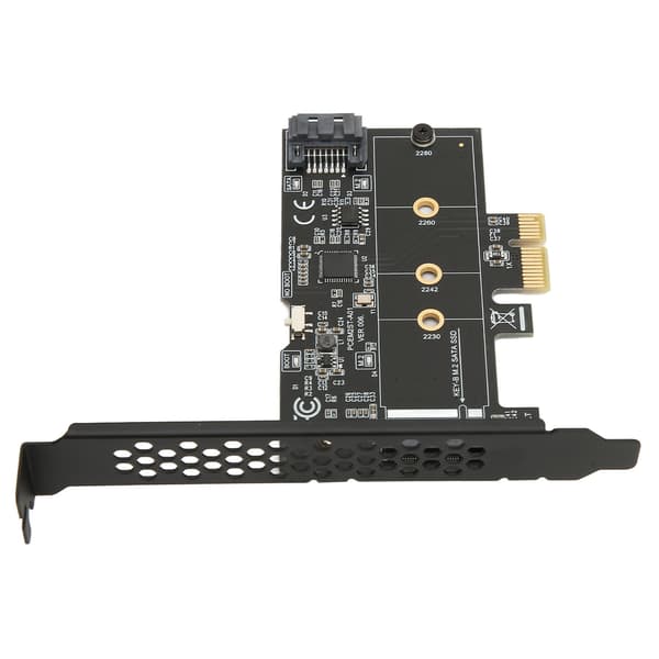 PCIE til SATA 6Gbps M2 NGFF Adapterkort for Windows XP 7 8 10 11 Linux