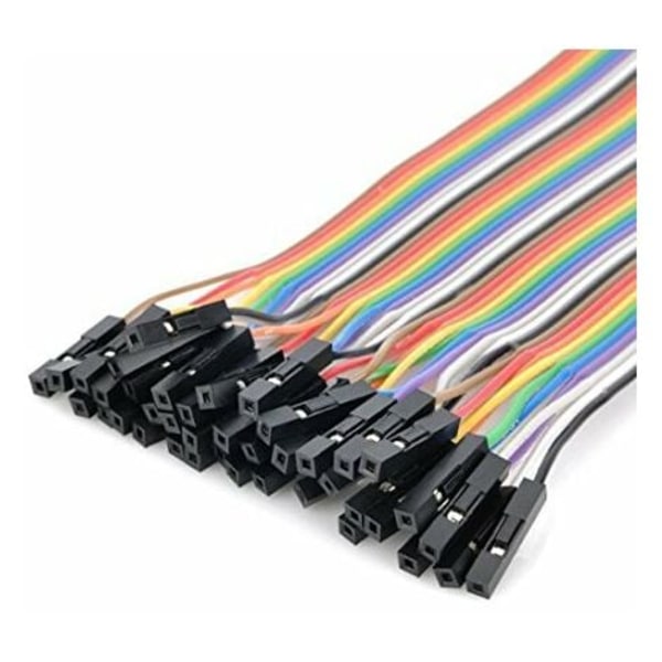 40-bens testledning - 40p Dupont-ledning 40p Kreativ og praktisk 30 cm-stik han til femCatherine