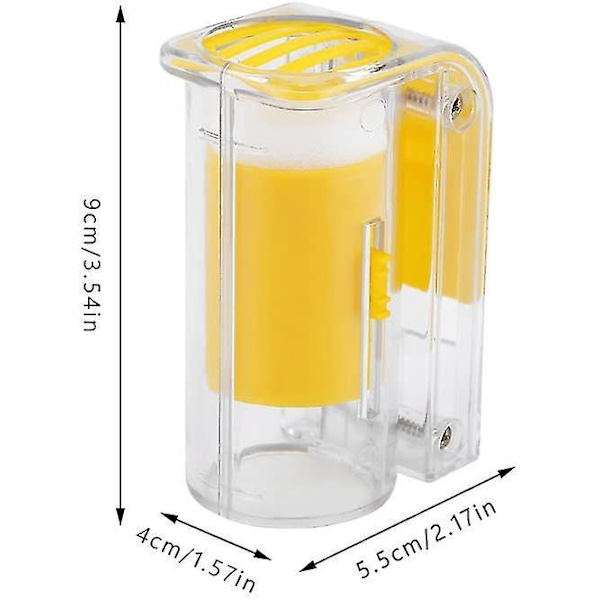 Plast Queen Bee Marker Tool Bifälla, 1 st, gul