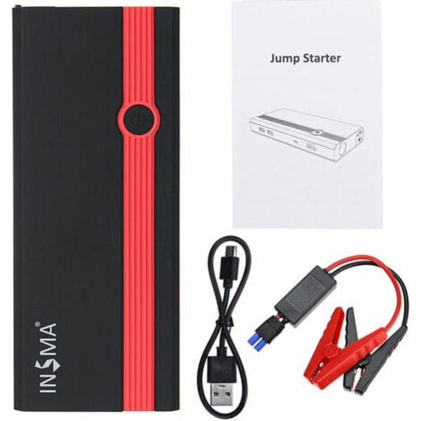 99900mAh 12V Bil Jump Starter Jump Starter Booster Bærbar USB-lader Mobil Power Bank Emergency Battery Survival Kit