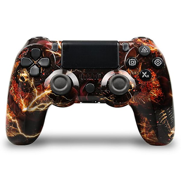 PS4 langaton Bluetooth peliohjain Red