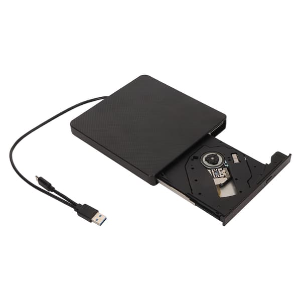 Ekstern USB 3.0 USB C CD DVD-brænderdrev Plug Play til bærbar stationær pc Windows Mac
