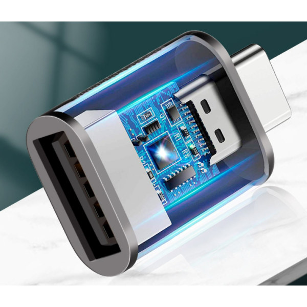 C til USB3.0 hunadapter ([zinklegering] (sølv))