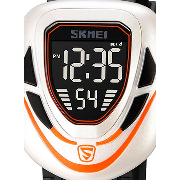 Herrmode utomhussport multifunktionslarm 5 bar vattentät digital watch 1833